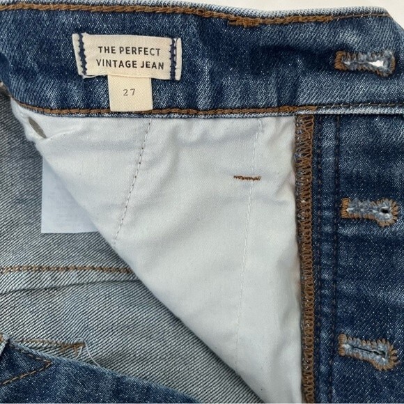 Madewell The Perfect Vintage Jean Trouser Edition in Minot Wash, Size 27 NWOT - Picture 5 of 15